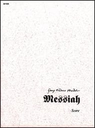 Messiah Instrumental Parts Full Score cover Thumbnail